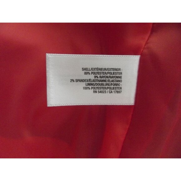 Old Navy Peacoat Womens Size Small Radiant Red Toggle Hooded Pockets - Picture 12 of 14